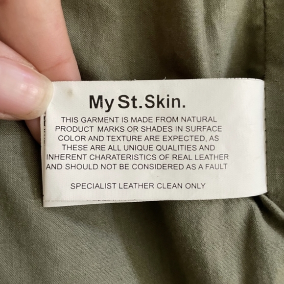 Doma x Free People Full Extension Leather Moto Jacket - Picture 10 of 16